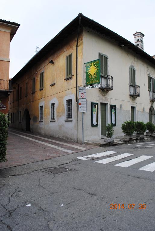 Hotel Sole Sesto Calende Exterior foto